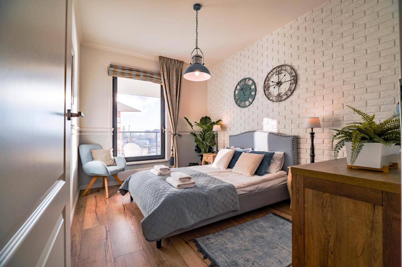 Citystay Brabank Apartament Nad Motlawa Danzig Exterior foto