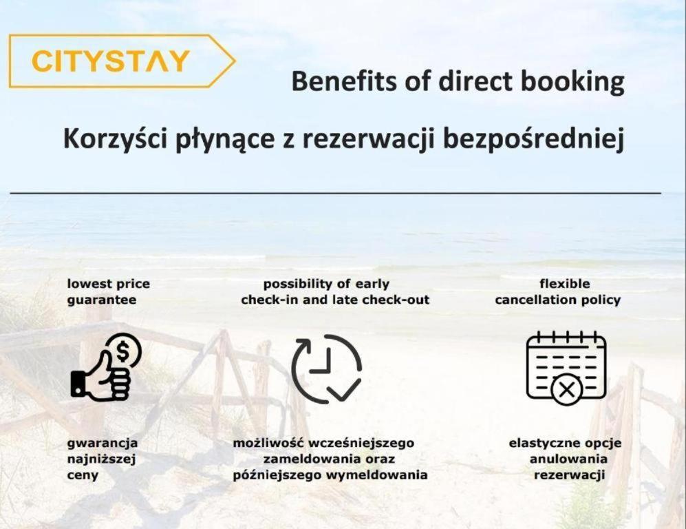 Citystay Brabank Apartament Nad Motlawa Danzig Exterior foto
